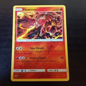Heatmor Pokémon card